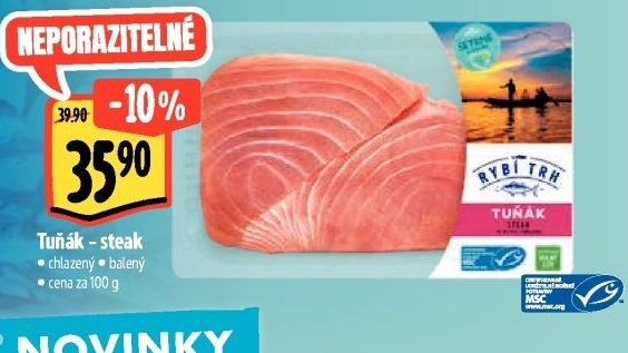 Tuňák steak Albert