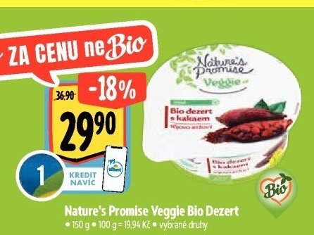 Nature's Promise Veggie Bio Dezert