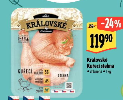 Kuřecí stehna královská Premium Albert