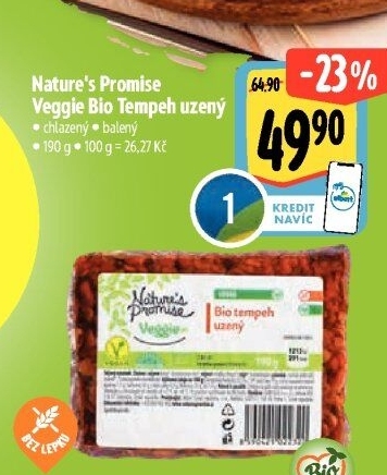 Tempeh uzený bio Veggie Nature'