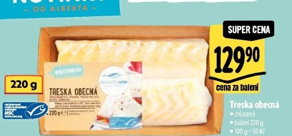 Treska obecná Deutsche See