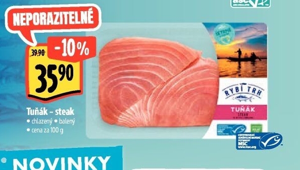 Tuňák steak Albert