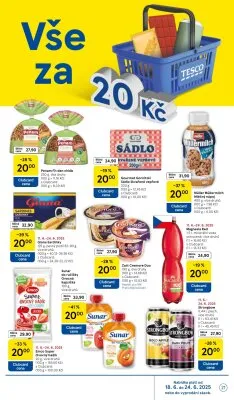 akční leták Tesco 18.6.2025-24.6.2025