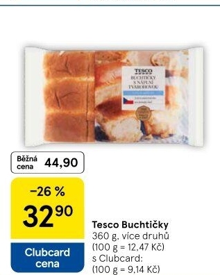 Buchtičky české Tesco