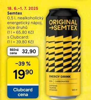 Energetický nápoj Semtex