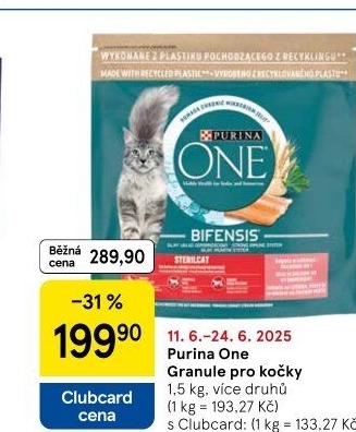 Granule pro kočky One Purina