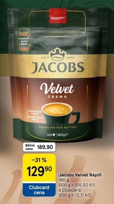 Instantní káva Jacobs Velvet