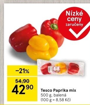 Paprika mix Tesco