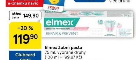Pasty na zuby Elmex