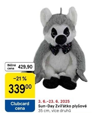 Plyšové zvířátko Sun-Day