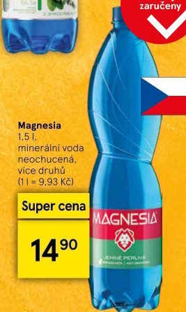 Přírodní voda Magnesia