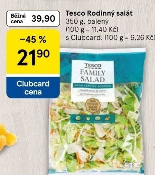 Salát Family mix Tesco