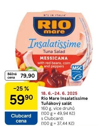 Salát Insalatissime Rio Mare