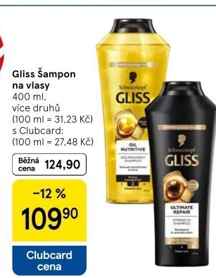 Šampon Gliss Schwarzkopf