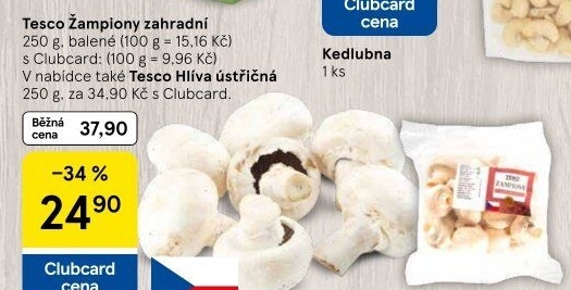 Žampiony zahradní Tesco