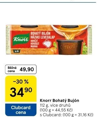 Bohatý bujón Knorr