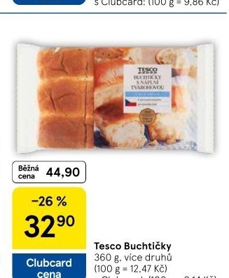 Buchtičky české Tesco