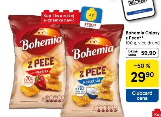 Chipsy Z pece Bohemia Chips