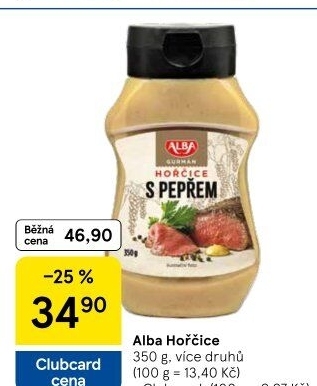 Hořčice Alba
