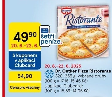 Pizza mražená Ristorante Dr. Oetker