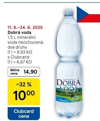 Přírodní voda Dobrá voda