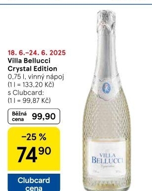 Sekt Crystal Edition Villa Bellucci