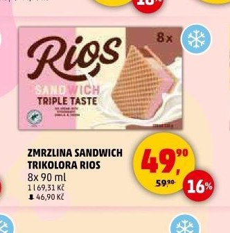ZMRZLINA SANDWICH TRIKOLORA RIOS