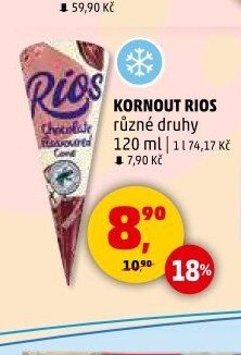 KORNOUT RIOS různé druhy