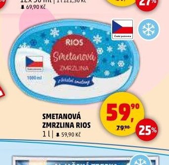 SMETANOVÁ ZMRZLINA RIOS
