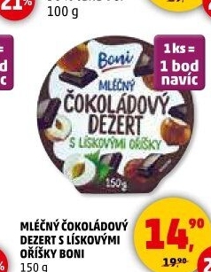 Dezert mléčný Boni
