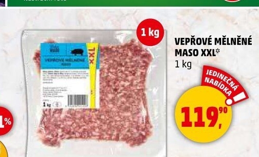 Maso mleté vepřové Dobré maso