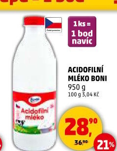 Mléko acidofilní Boni