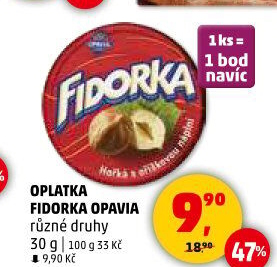 Oplatky Fidorka Opavia