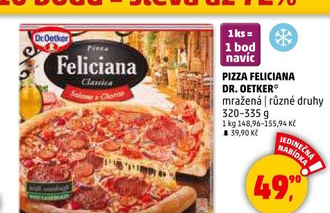 Pizza mražená FelicianaDr. Oetker