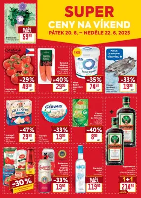 akční leták BILLA 18.6.2025-24.6.2025