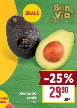Avokádo Billa Bonvia Premium