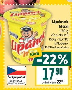 Dezert Lipánek Madeta