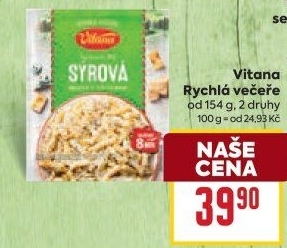Jídla instantní Rychlá večeře Vitana