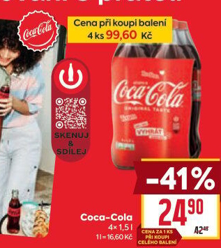Limonáda Coca Cola