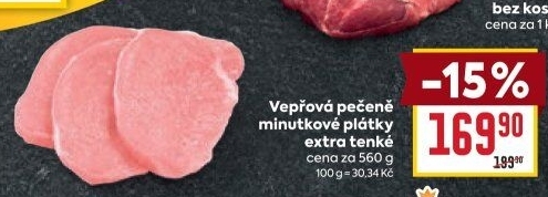 Vepřová pečeně bez kosti