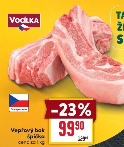 Vepřový bok špička Vocílka