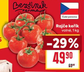 Rajčata keříková Farma Bezdínek