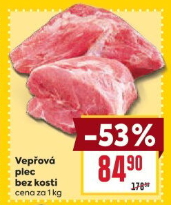 Vepřová plec bez kosti