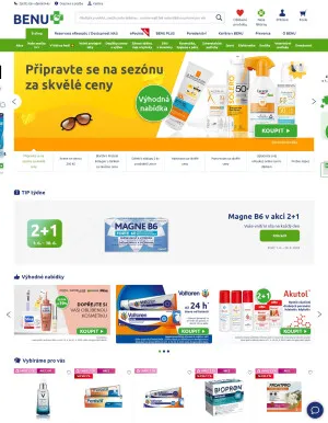 akční leták BENU Lékárna 18.6.2025-24.6.2025