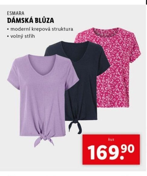Esmara dámská blůza