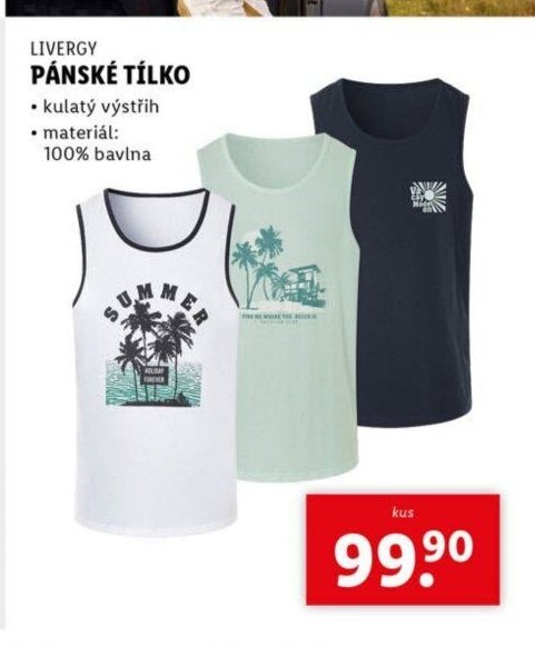 Livergy pánské tílko
