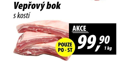 Vepřový bok s kostí