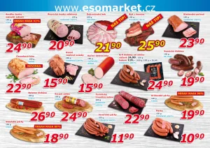 akční leták ESO MARKET 25.6.2025-6.7.2025