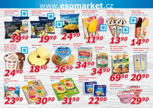 akční leták ESO MARKET 25.6.2025-6.7.2025