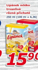 Nápoj mléko ochucené Lipánek Madeta